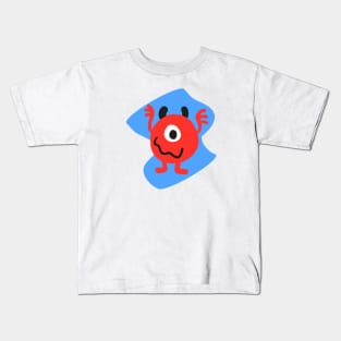 Cute Monster Design Kids T-Shirt